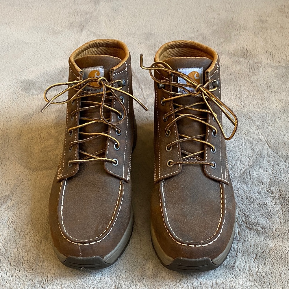 Carhartt Men's Dark Brown Lace-Up Boots